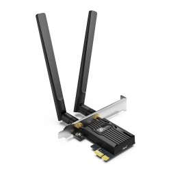 Tarjeta de Red PCIe TP-Link Archer TX55E AX3000 WiFi 6 Bluetooth 5.2