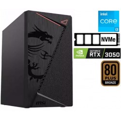 PC GAMER NUKE Core i 12100 16GB nvme500GB RTX3050 600W 80Plus Bronze