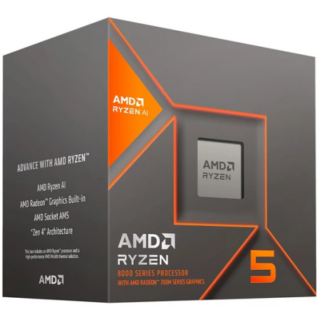 Procesador AMD Ryzen 5 8500G Hexa-Core 5.0 GHZ AM5